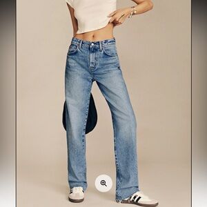 Reformation Val 90s Mid Rise Straight Jeans | Size 27 | NWT | Blue